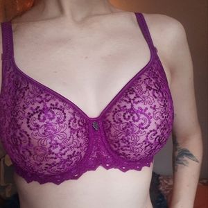 Empreinte Cassiopée Underwire Seamless Bra in Fuschia